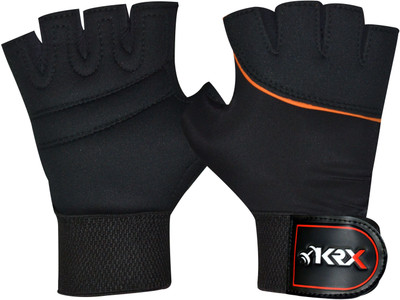 

KRX PHANTOM With Wrist Support Gym & Fitness Gloves (, Black