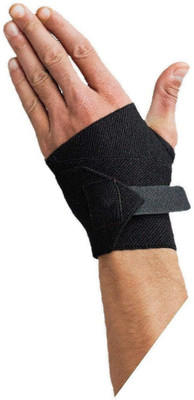 

ME Elasticised Thumb Cum Wrist Support For Men Women For Exercise Fitness Activities Thumb Support (Free Size, Black)