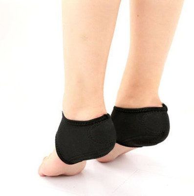

Generic Thicken Cushion Ankle Support Plantar Fasciitis Foot Support Heel Pain Relief Ankle Support (Free Size, Black)