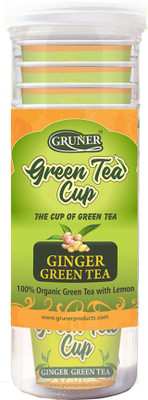 

Gruner Ginger Green Tea pack of 1 Ginger Green Tea Plastic Bottle(20 g)