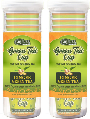 

Gruner Ginger Green Tea pack of 2 Ginger Green Tea Plastic Bottle(40 g)