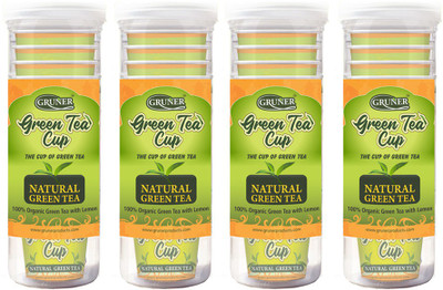 

Gruner Natural Green Tea pack of 4 Green Tea Plastic Bottle(80 g)