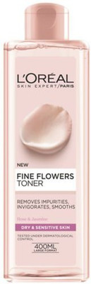 

L'Oreal Paris Fine Flowers Toner Dry & Sensitive Skin 400ml(400 ml)
