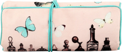 

Puneet Gupta Cosmetic Pouch(Pink), Peach