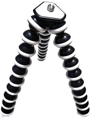

SG Retails Hub Gorilla Tripod 10 Inch Height with Flexible Octopus Legs & Adjustable Phone Mount Adapter Bundle. Compatible with Most Smartphones, GoPros, and Digital Cameras. Take Perfect Selfies & Photos Easily Tripod(Black, Supports Up to 2 g)