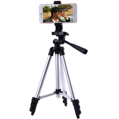 

SHIANK BEST PHOTOGRAPHY OUTDOOR USE THIS PRODUCT Tripod - 3110 Portable & Foldable Camera - Mobile Tripod With Mobile Clip Holder Bracket , Fully Flexible Mount Cum Tripod , Standwith Three-dimensional Head & Quick Release Plate Only 150 gm Tripod Kit (Mu