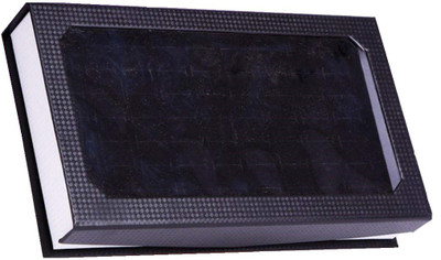 

SYGA 72 Slot for Ring Plastic Ring Holder Ring Display Box_Black Ring Holder Vanity Box(Black)
