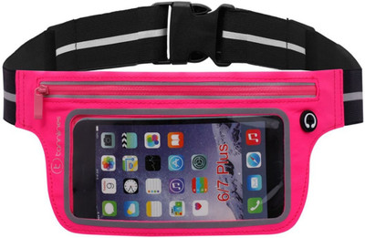 

Tannlines Running Waist Belt (Pink) Suitable For Running, Cycling, Walking, Gym, Trekking Waist Belt(Pink)