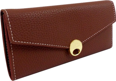 

opazo Girls Brown Artificial Leather Wallet(9 Card Slots)
