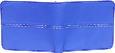 

TITOS Men Blue Artificial Leather Wallet(6 Card Slots)