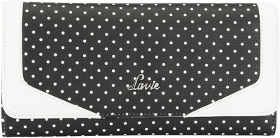 

Lavie Women Casual Black Artificial Leather Wallet(4 Card Slots)
