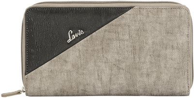 

Lavie Women Casual Grey Artificial Leather Wallet(2 Card Slots), Brown