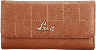 

Lavie Women Casual Brown Artificial Leather Wallet(5 Card Slots)
