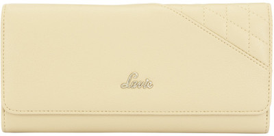 

Lavie Women Casual Beige Artificial Leather Wallet(4 Card Slots), Brown
