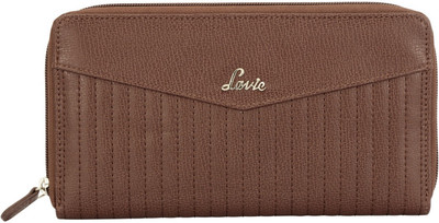 

Lavie Women Casual Brown Artificial Leather Wallet(2 Card Slots)