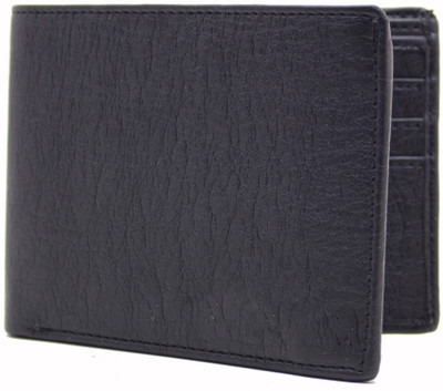 

MS Men Casual Black Artificial Leather Wallet(10 Card Slots)