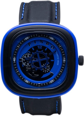 

Pinbo 10035 CLASSIC BLUE WHEEL RING Watch - For Men