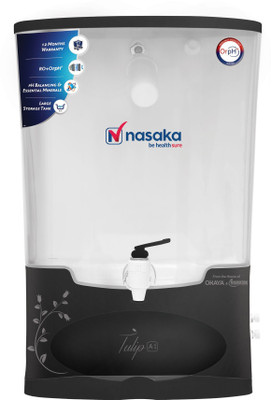 

Nasaka Tulip A1 8 L RO Water Purifier(Black, White)