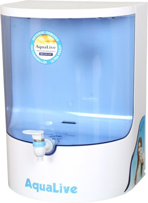 

Aqualive Dolphin Plus Mineral Cartridge + 10 L RO + UF Water Purifier(White)