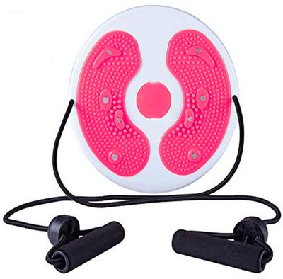 

FITSY Waist Twisting Disc with Handle Ab Exerciser(Pink)
