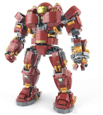 

Toy Arena Superheroes Iron Man & The Hulkbuster Ultron Anti-Hulk Model Building Blocks - Set of 1530 Pieces(Multicolor)