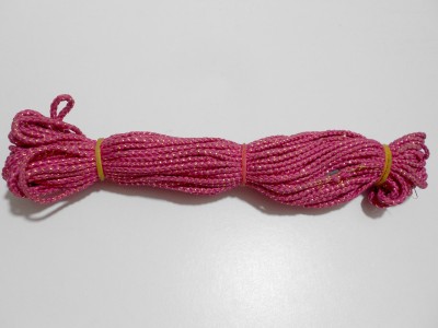 GOELX Thread Dori for Jewellery Making/Craftsworks/Diy Projects/Apparel Designing/Outlining- Pink
