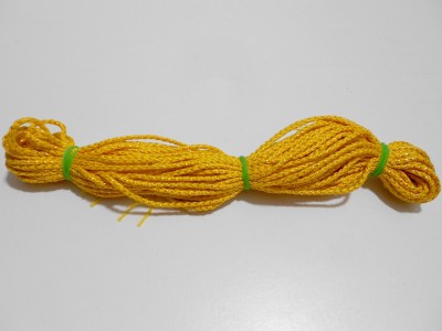 GOELX Thread Dori for Jewellery Making/Craftsworks/Diy Projects/Apparel Designing/Outlining- Yellow