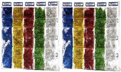 

S2KCrafts s2kc-1853 glitter powder art & craft {multi color}