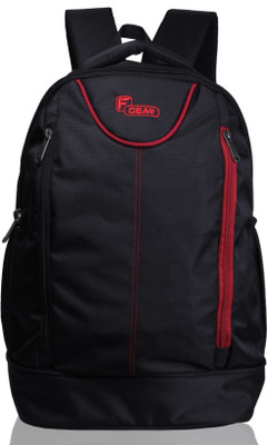 

F Gear Booster Lite 32 L Laptop Backpack(Black), Black;red