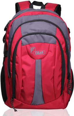 

F Gear Areena V2 34 L Backpack(Red, Grey)