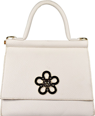

Russo Milano Womens Handheld Sling Bag(Beige, 9 inch)