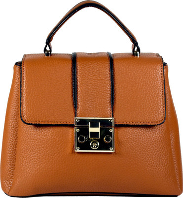 

Russo Milano Womens Sling Bag(Brown, 9 inch)