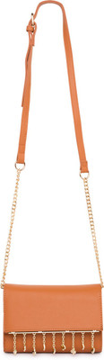 

Globus Charms Sling Bag Sling Bag(Brown, 7 inch)