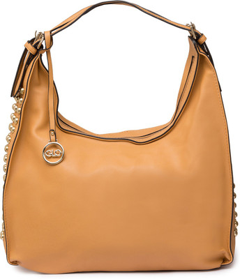 

Globus Rivet Detail Hobo Bag Multipurpose Bag(Brown, 15 inch)