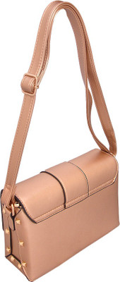 

REYU Stud it out bag Shoulder Bag(Gold, 3 L)