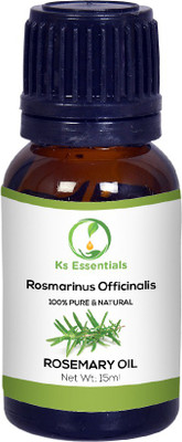 

Ks Essentials Rosemary Essential Oil ( Rosmarinus Officinalis ) 100% Pure Natural & Undiluted (15ml)(15 ml)