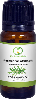 

Ks Essentials Rosemary Essential Oil ( Rosmarinus Officinalis ) 100% Pure Natural & Undiluted (10ml)(10 ml)