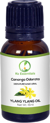 

Ks Essentials Ylang Ylang Essential Oil (Cananga Odorata) 100% Pure Natural & Undiluted (15ml)(15 ml)
