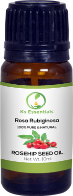 

Ks Essentials Rosehip Seed Carrier Oil ( Rosa Rubiginosa ) 100% Pure Natural & Undiluted (10ml)(10 ml)