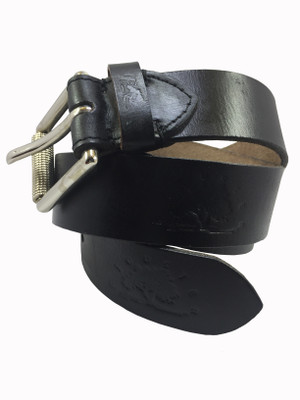 

Ficuster Men Casual Black Genuine Leather Belt