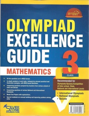 SILVER ZONE Olympiad Excellence Guide - Mathematics CLASS-III(English, Paperback, 3GenX India Books)