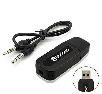 3Keys v2.1+EDR Car Bluetooth Device with Audio Receiver, USB Cable