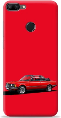 Loffar Back Cover for Honor 9N(Red, Shock Proof, Pack of: 1)