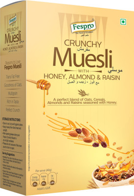 

FESPRO MUESLI HONEY, ALMOND & RAISINS(200 g, Box)