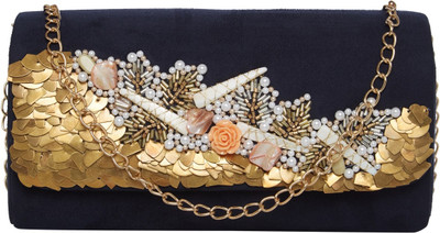 

TARUSA Casual Black Clutch