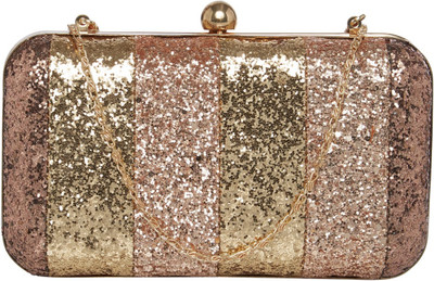 

TARUSA Casual Silver Clutch