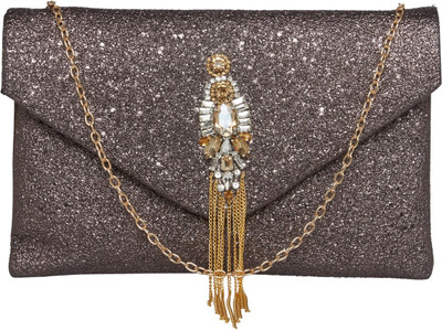 

TARUSA Casual Grey Clutch