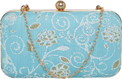 TARUSA Casual Blue Clutch