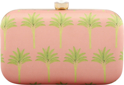 

Puneet Gupta Party Pink Clutch