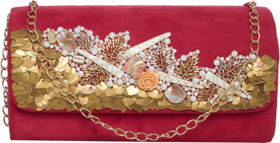 

TARUSA Casual Pink Clutch